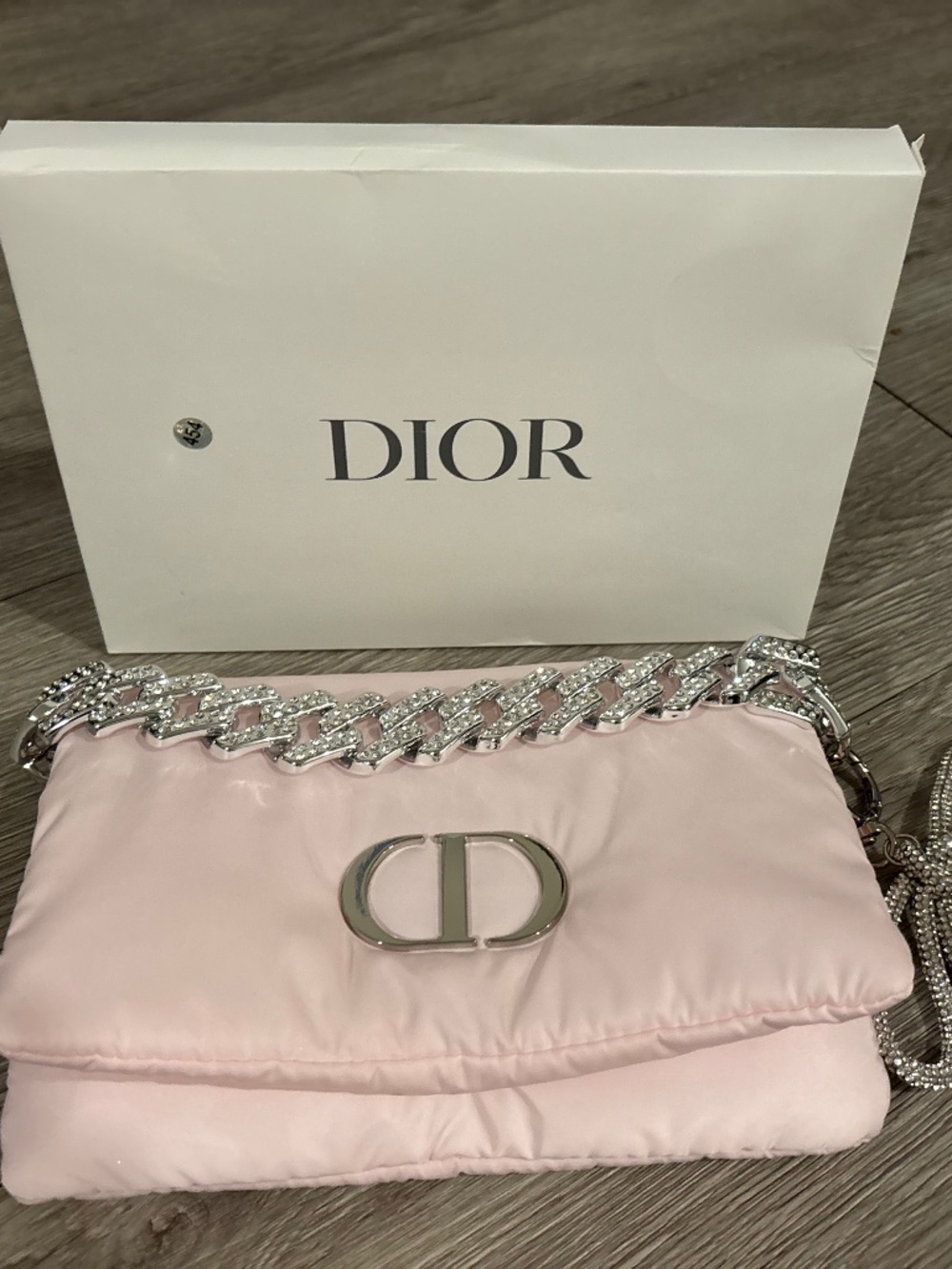 CHRISTIAN DIOR Pink handbag